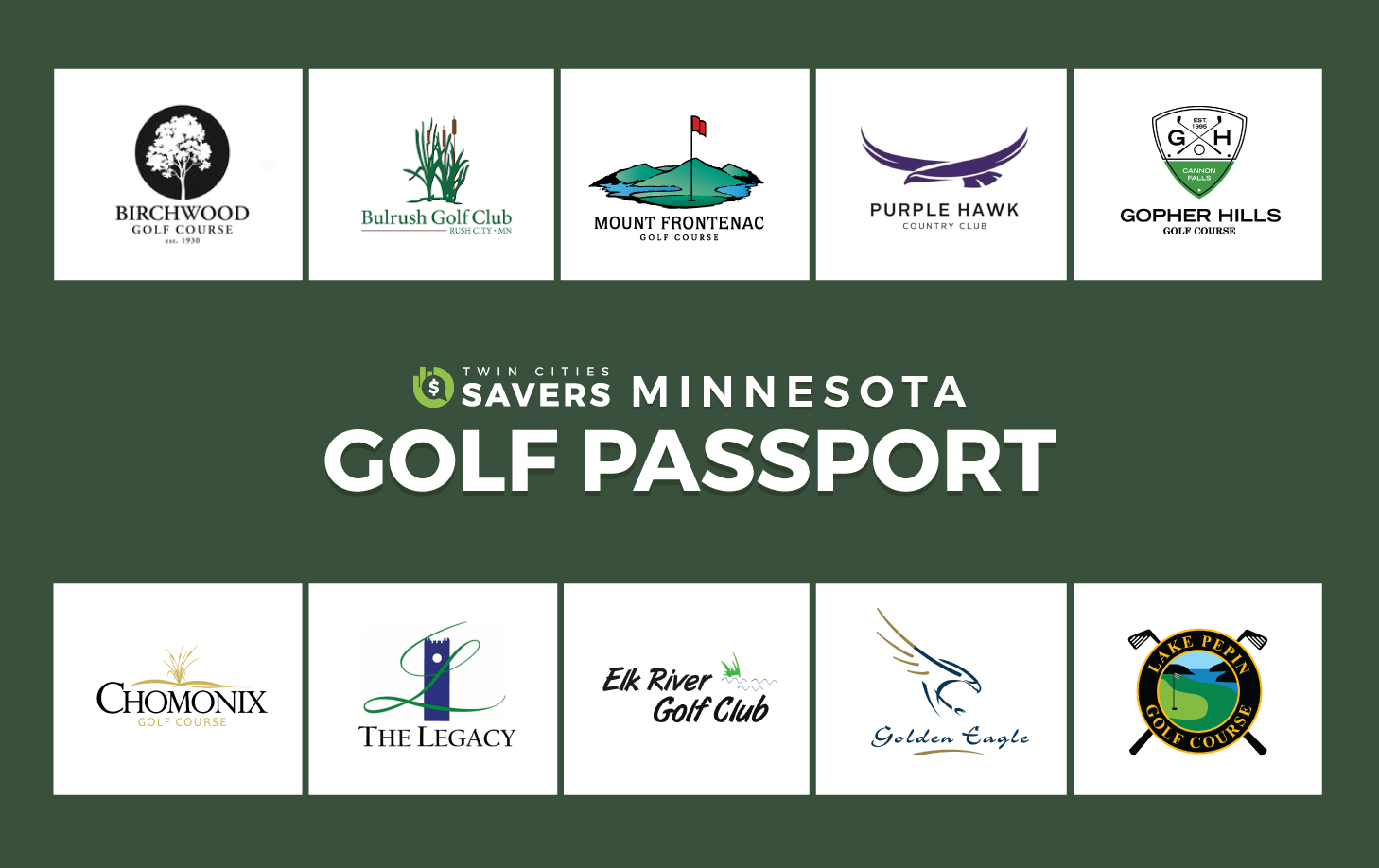 10 Rounds of Golf for $99